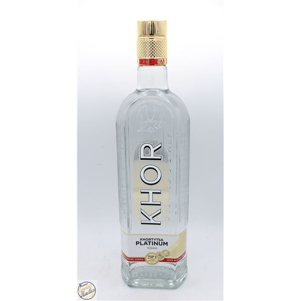 KHOR PLATINUM VODKA 750ML 40%