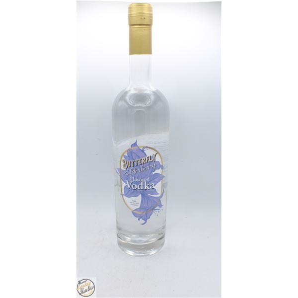 BUTTERFLY ELDERBERRY FLAVOURED VODKA 750ML 35%