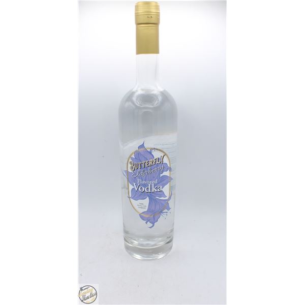 BUTTERFLY ELDERBERRY FLAVOURED VODKA 750ML 35%