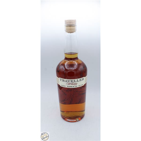TRAVELLER BLENDED WHISKEY 750ML 45%