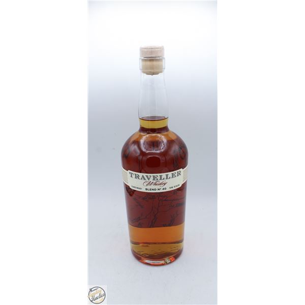 TRAVELLER BLENDED WHISKEY 750ML 45%