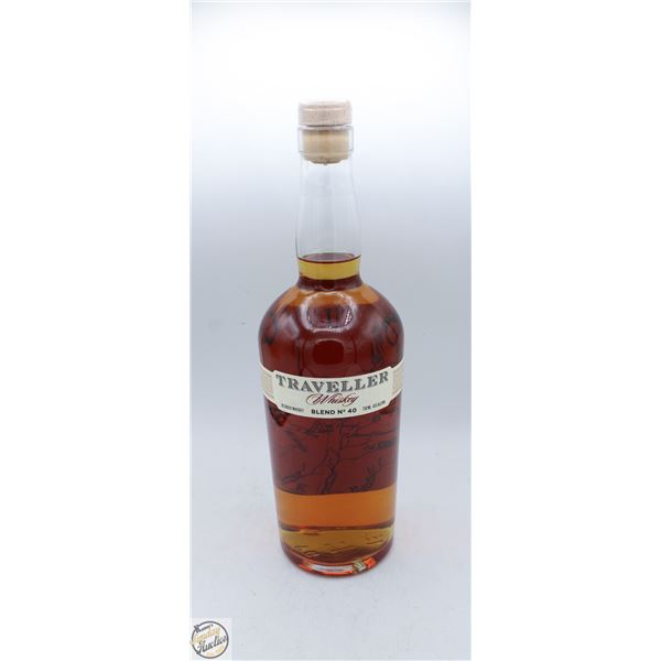 TRAVELLER BLENDED WHISKEY 750ML 45%