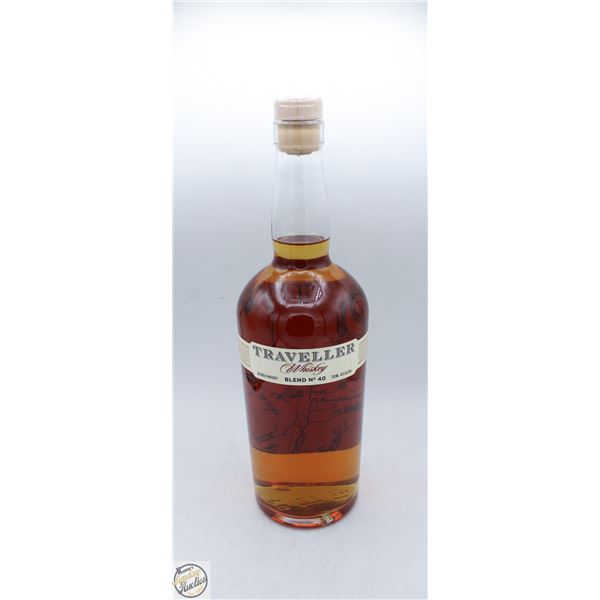 TRAVELLER BLENDED WHISKEY 750ML 45%