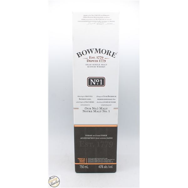 BOWMORE NO1 ISLAY SINGLE MALT SCOTCH WHISKEY