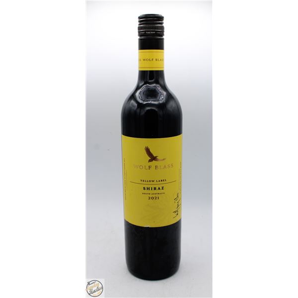 WOLFBLASS SHIRAZ 750ML 14.5%