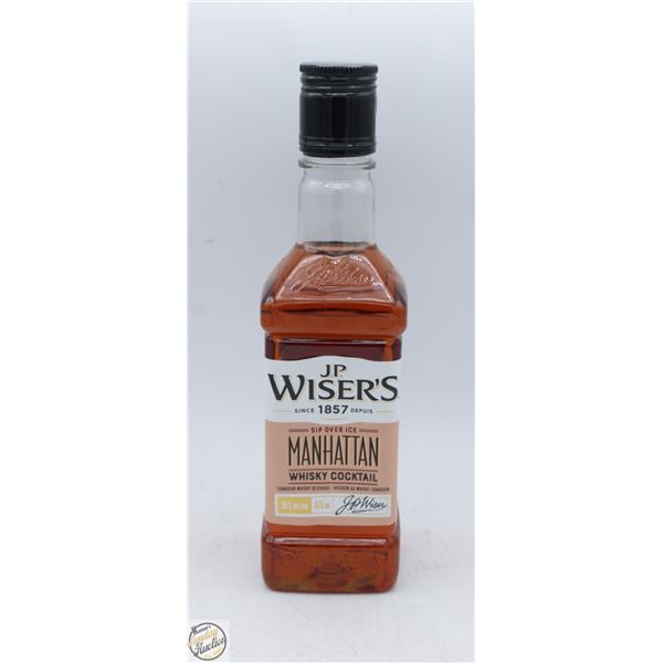 J.P WISER'S MANHATTAN WHISKY COCKTAIL 375ML 35%
