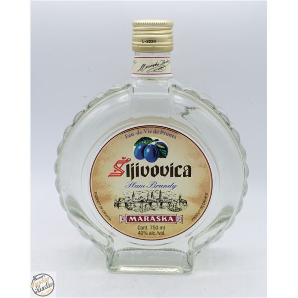 SLIVOVICA PLUM BRANDY MARASKA 750ML 40%