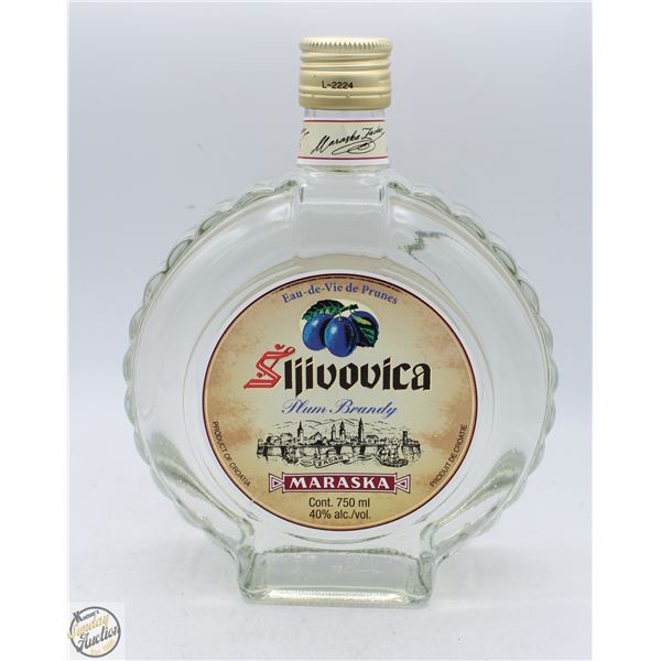 SLIVOVICA PLUM BRANDY MARASKA 750ML 40%