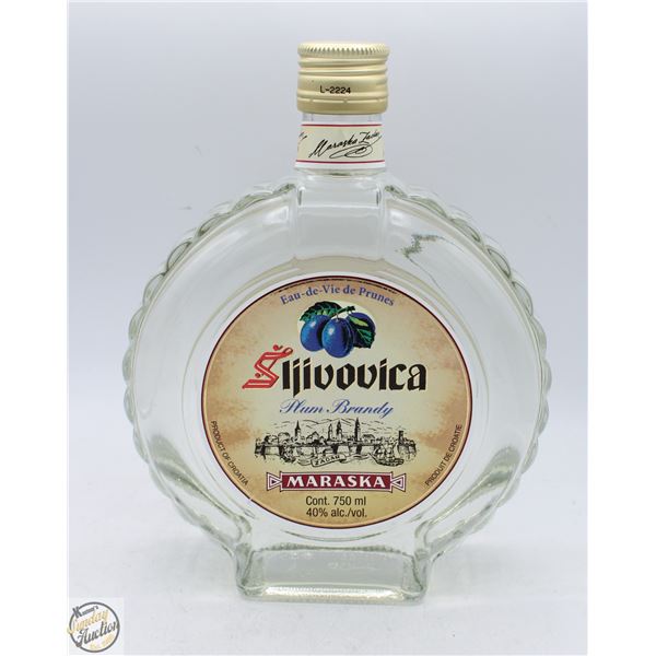 SLIVOVICA PLUM BRANDY MARASKA 750ML 40%