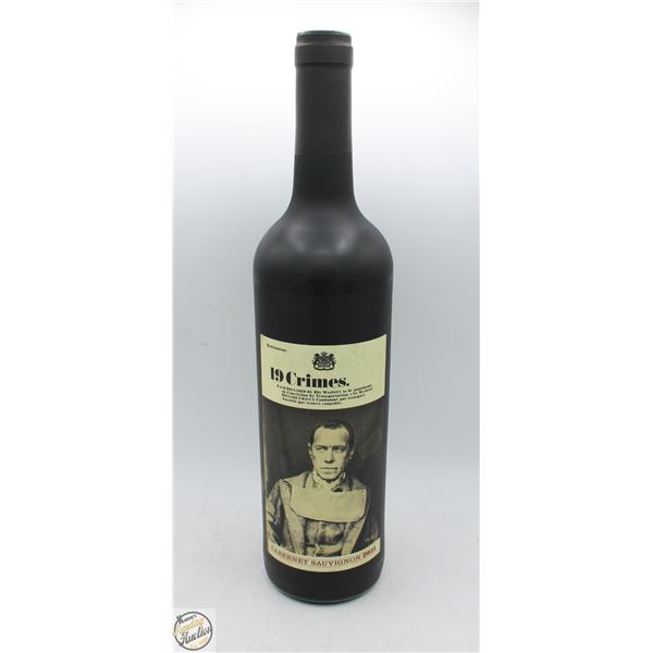 2021 19 CRIMES SABERNET SAUVIGNON 750ML 14.5%