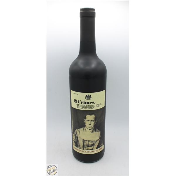 2021 19 CRIMES SABERNET SAUVIGNON 750ML 14.5%