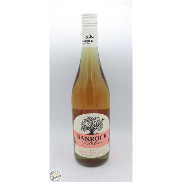 2020 BANROCK STATION PINK MOSCATO 750ML 6%