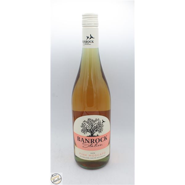 2020 BANROCK STATION PINK MOSCATO 750ML 6%