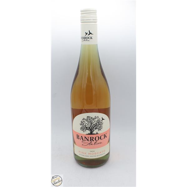 2020 BANROCK STATION PINK MOSCATO 750ML 6%