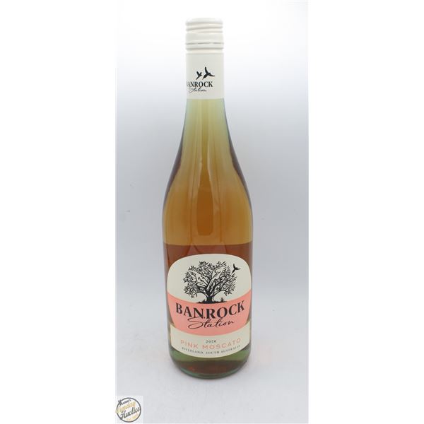 2020 BANROCK STATION PINK MOSCATO 750ML 6%