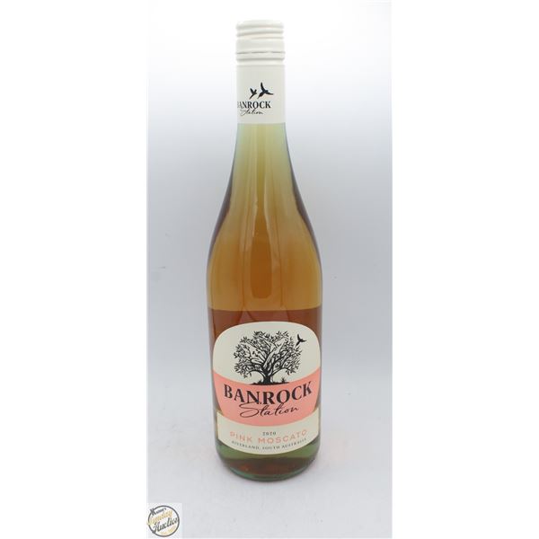 2020 BANROCK STATION PINK MOSCATO 750ML 6%