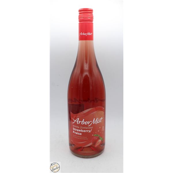 ARBOR MIST WHITE ZINFANDEL STRAWBERRY 750ML 6%