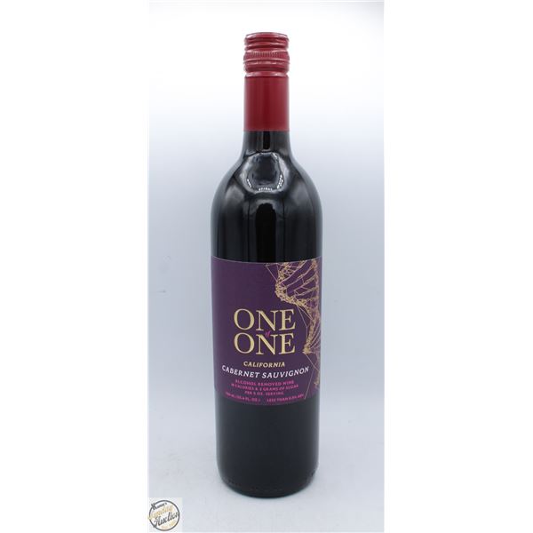 ONE OF ONE CABERNET SAUVIGNON ALCOHOL REMOVED