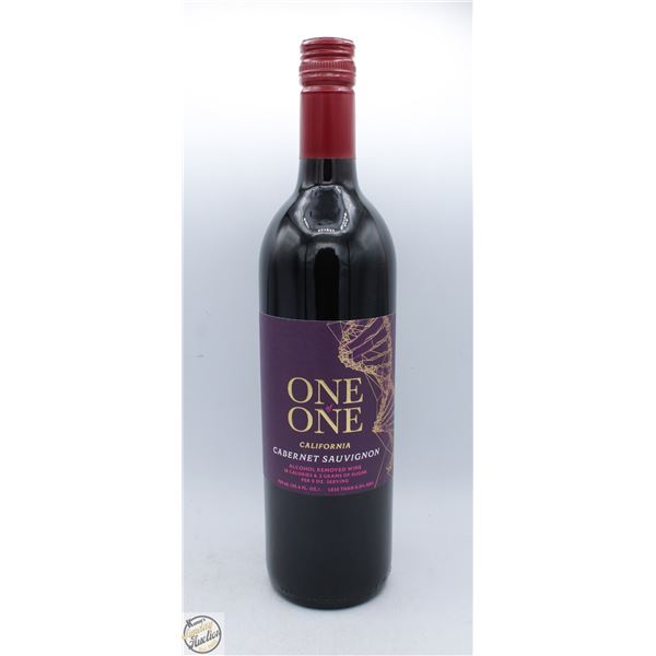 ONE OF ONE CABERNET SAUVIGNON ALCOHOL REMOVED