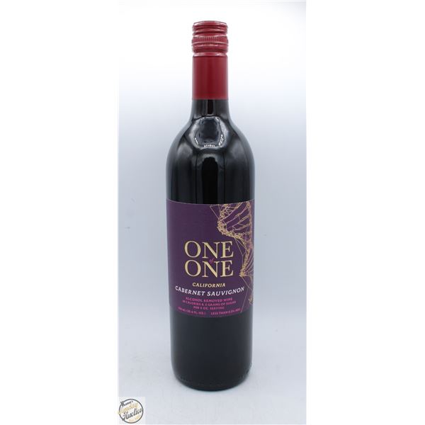 ONE OF ONE CABERNET SAUVIGNON ALCOHOL REMOVED