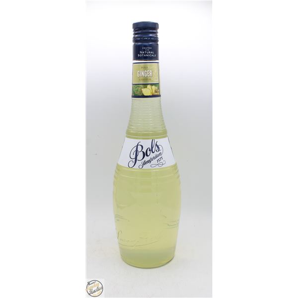 BOLS AMSTERDAM GINGER LIQUOR 750ML 24%
