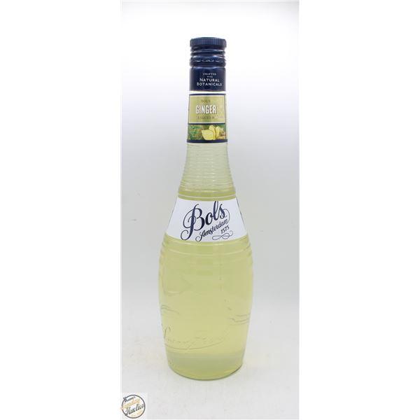 BOLS AMSTERDAM GINGER LIQUOR 750ML 24%