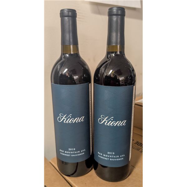 2 BOTTLES OF KIONA 2019 CABARNET SAUVIGNON 14.9%
