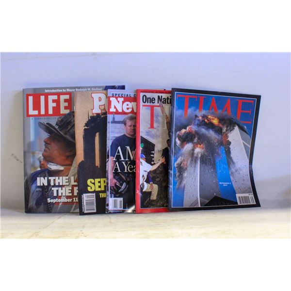 LIFE SEPTEMBER 11 COMMEMORATIVE BOOK & OTHER