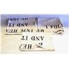 Image 1 : MONOGRAMMED TEA TOWELS- BRAND NEW- (3)