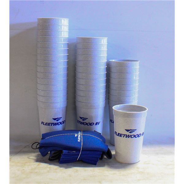 FLEETWOOD RV PROMO "CUPS" & "CAN COOZIES"