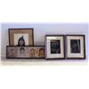 Image 1 : 5 INDIGENOUS CHILD PORTRAITS WALL HANGINGS