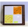 Image 1 : VINTAGE TILE/WOOD CHEESE BOARD- 15" X 14"
