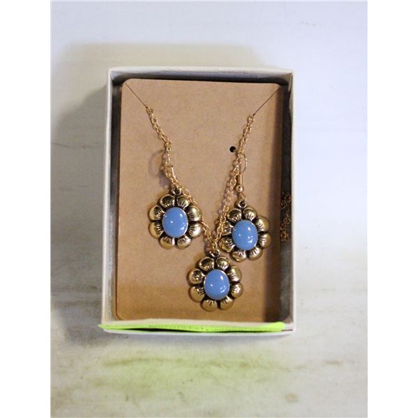 TWO NECKLACE AND EARRING SETS- SOUTHWEST