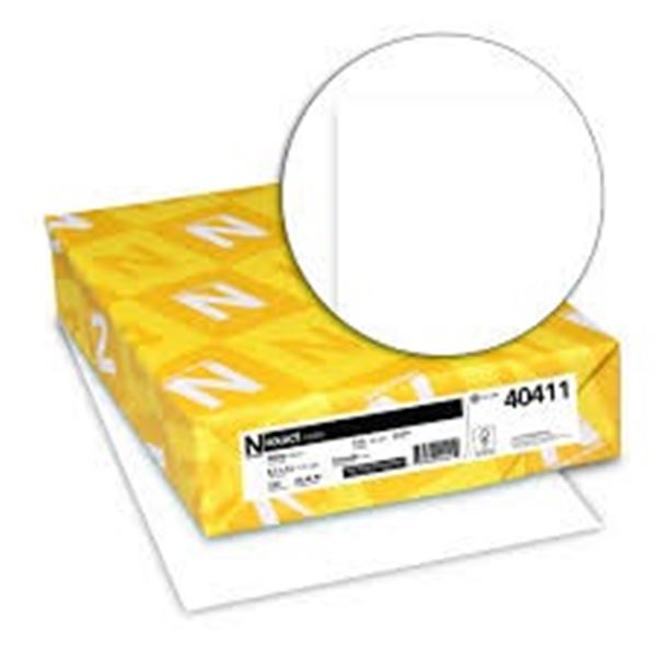 NEW 250 SHEETS NEENAH EXACT INDEX WHITE 8.5 X 11"