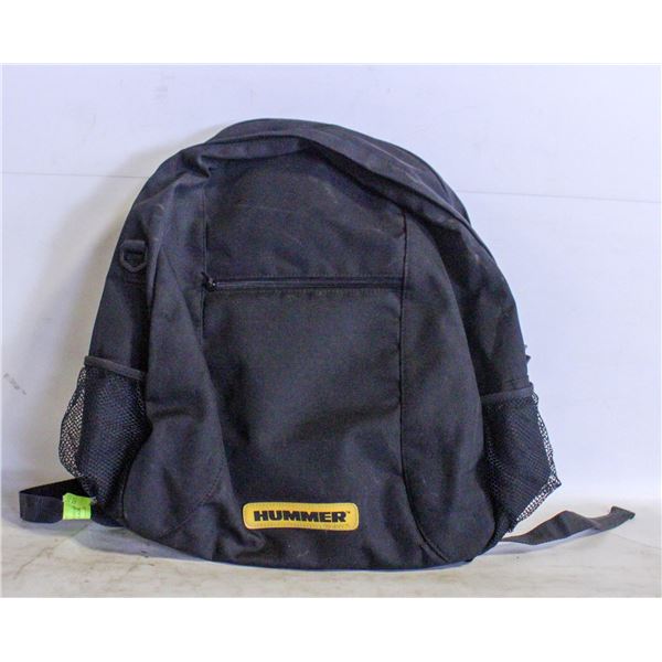 BLACK HUMMER BRAND BACKPACK
