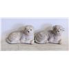 Image 1 : CONCRETE DECORATIVE DOG FIGURINES- SET OF 2