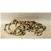 Image 1 : 10 WOOD BEADED NECKLACES