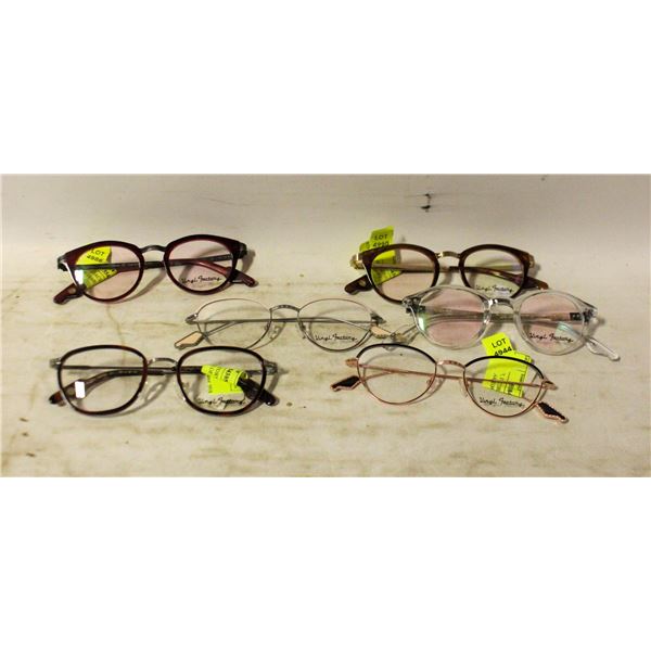 LOT OF 6 VILYN FACTORY GLASSES