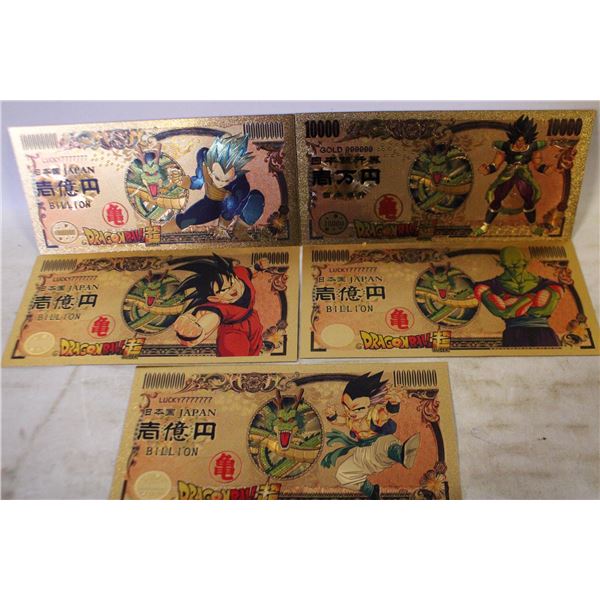 DRAGON BALL Z BILLS