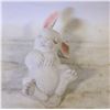 Image 1 : BOEHM "SLEEPING RABBIT" BISQUE PORCELAIN FIGURIN