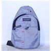Image 1 : NEW CHEST BAG UNISEX WATERPROOF GREY