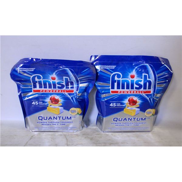 LOT OF TWO FINISH POWERBALL QUANTUM