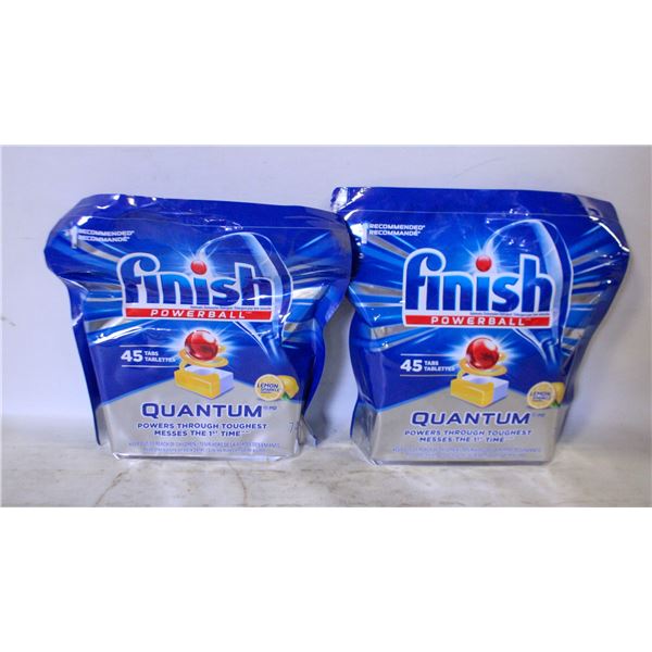 LOT OF TWO FINISH POWERBALL QUANTUM