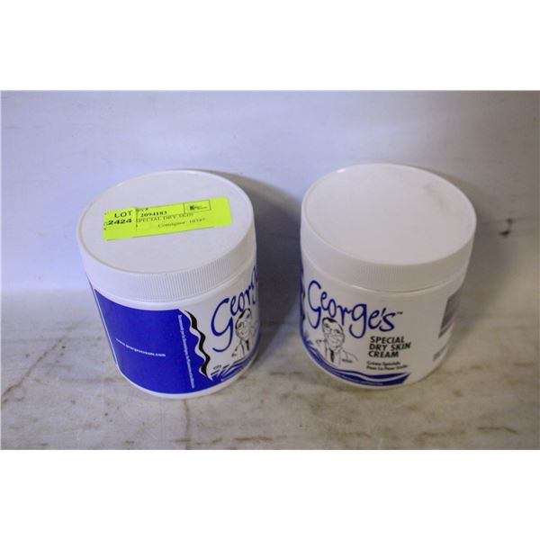 2 GEROGES SPECIAL DRY SKIN CREAM 450G