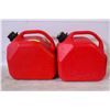 Image 1 : LOT OF RED FUEL CANS