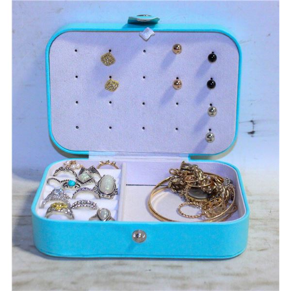 JEWELRY BOX WITH CONTENTS
