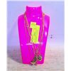 Image 1 : JEWELRY DISPLAY NECKLACE STAND WITH 5  NECKLACES