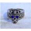 Image 1 : MEN'S SKULL CROWN RING SZ10