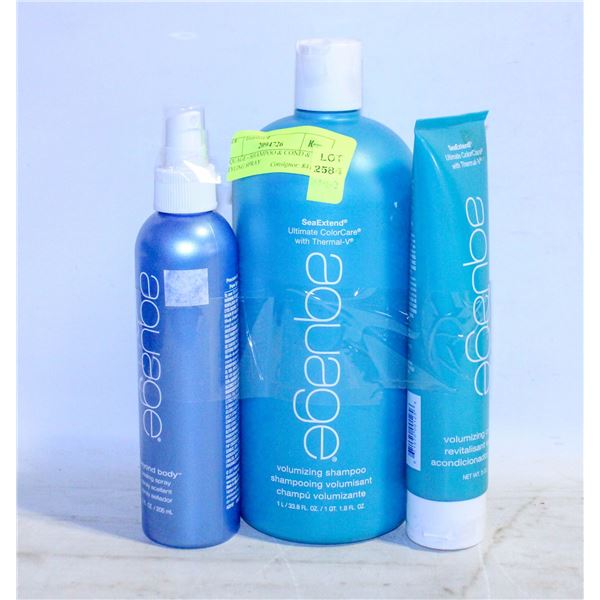 AQUAGE - SHAMPOO & COND & STYLING SPRAY