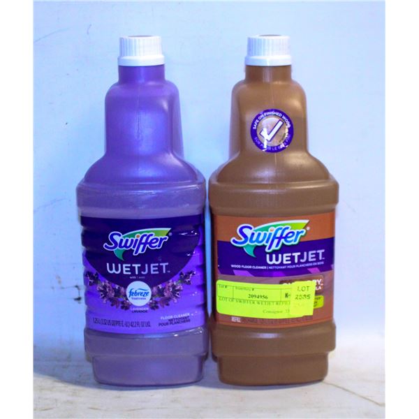 LOT OF SWIFFER WETJET REFILLS